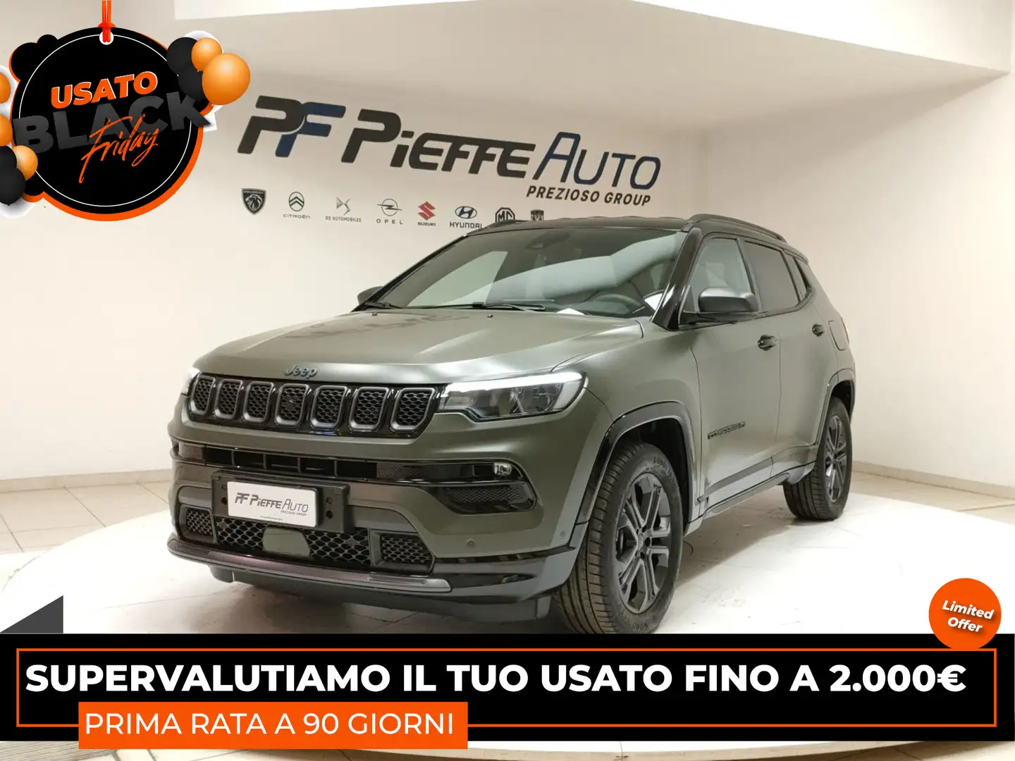 Jeep Compass 2ª serie - Compass 1.3 Turbo T4 190 CV PHEV AT6 4x Vert - 1