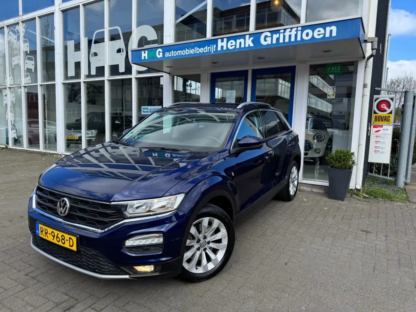 Volkswagen T-Roc 1.0 TSI Style I Navigatie I Climate contr. I Trekh Blu/Azzurro - 1