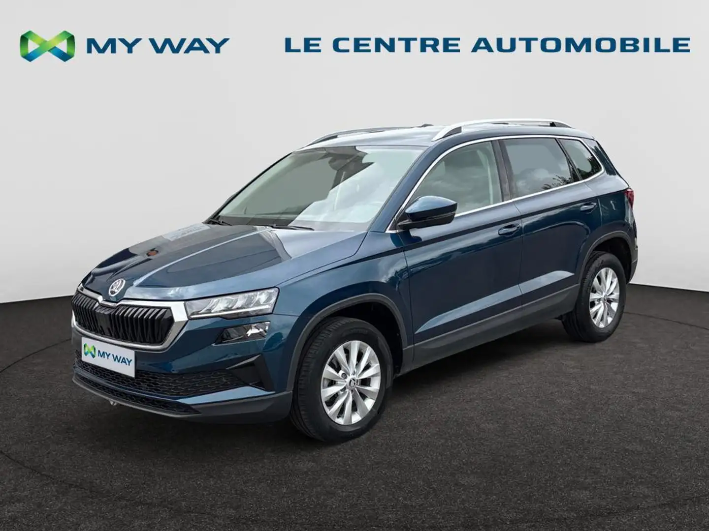 Skoda Karoq Karoq Clever 1.0 TSI 81kW (110ch) 6v Man. Blau - 1