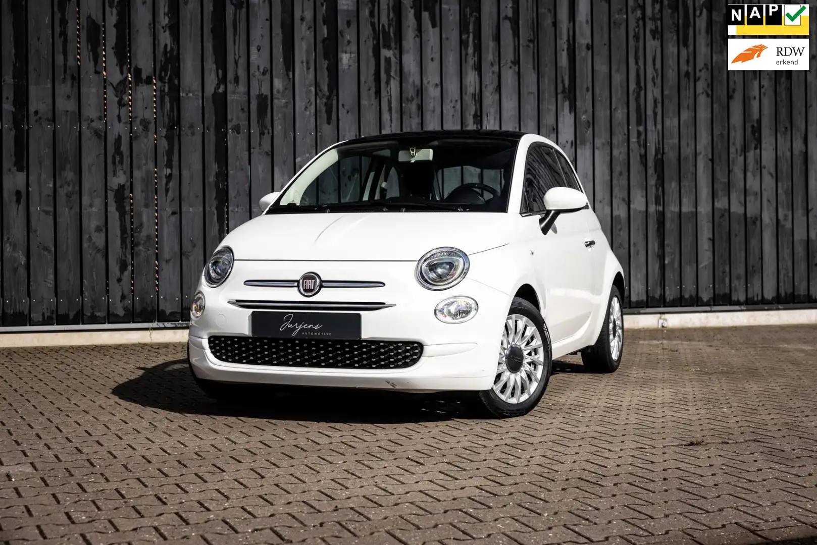 Fiat 500 0.9 TwinAir Turbo | Panorama | Cruise | Aut Airco Wit - 1