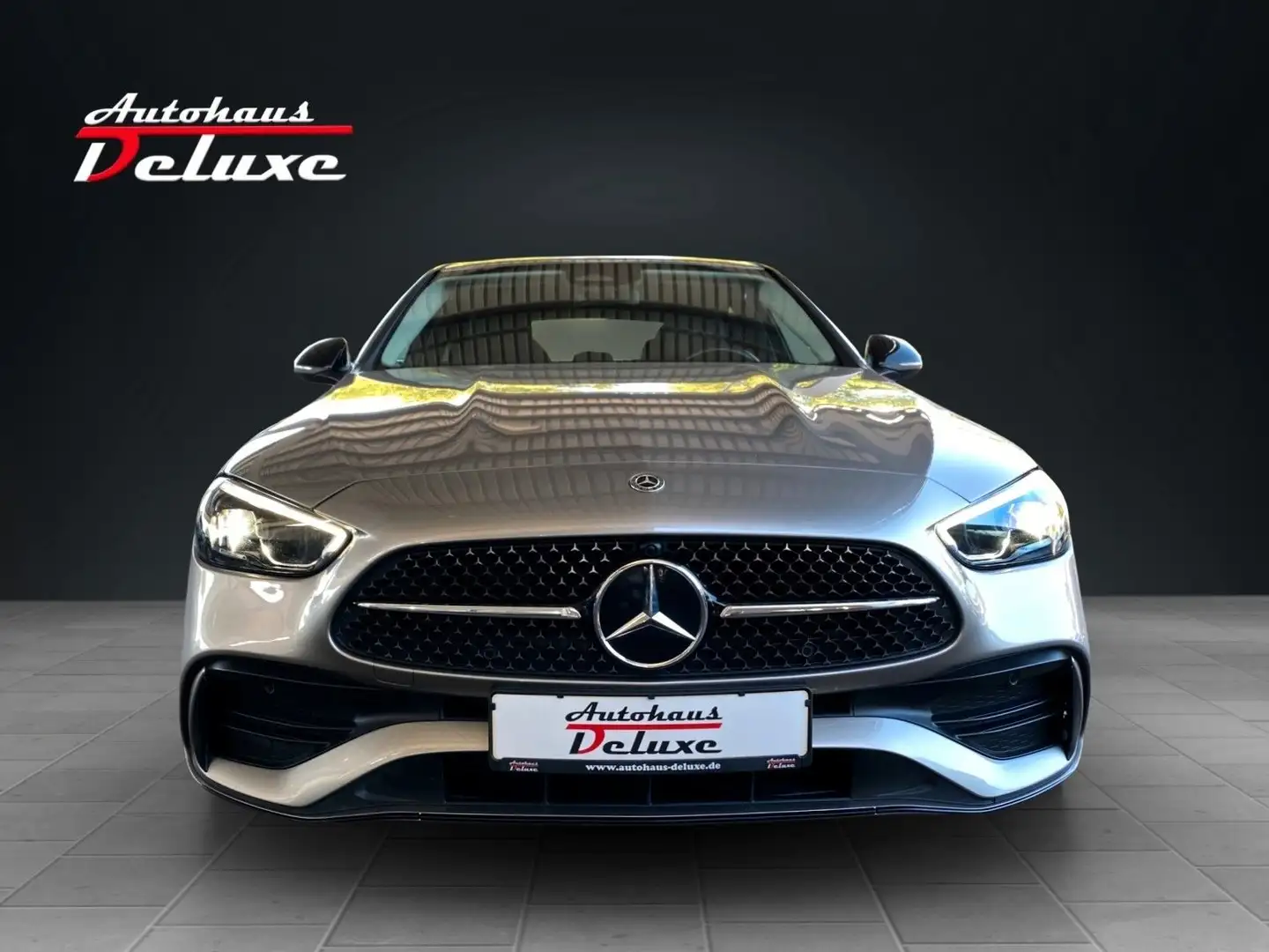 Mercedes-Benz C 180 AMG-LINE NIGHT PAKET NAVI-KAMERA-DIG.TACHO Argent - 2