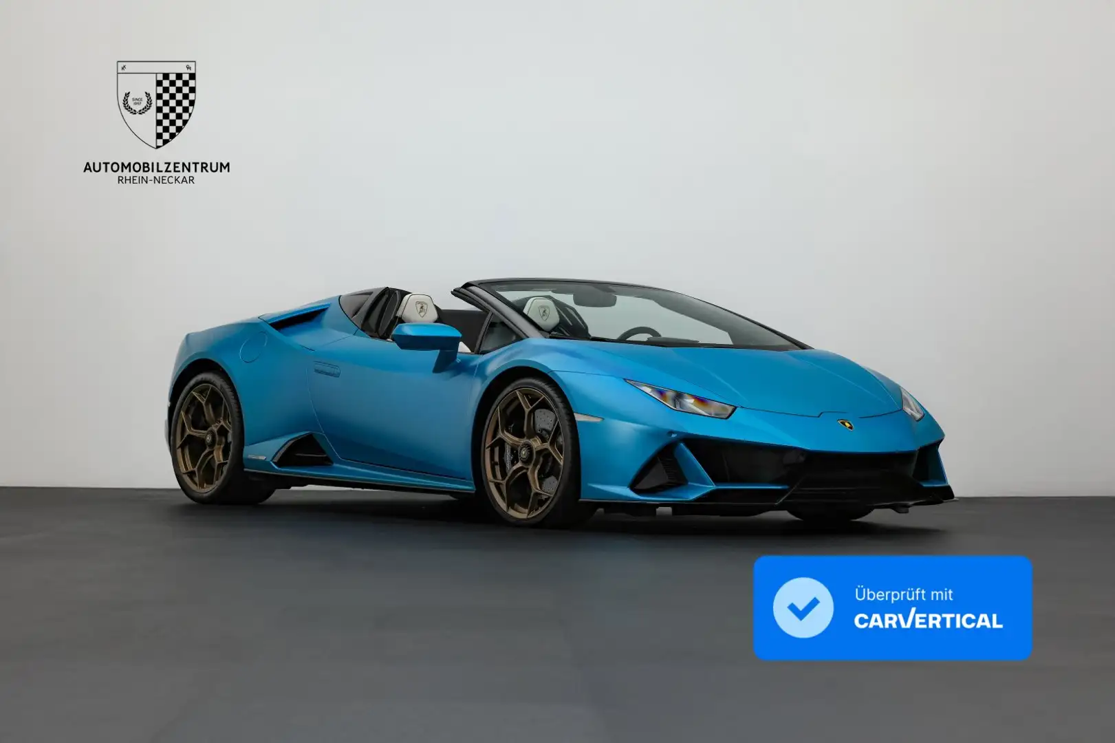 Lamborghini Huracán Huracán EVO Spyder AdPersonam/ForgedCarbon/Lift Blau - 1
