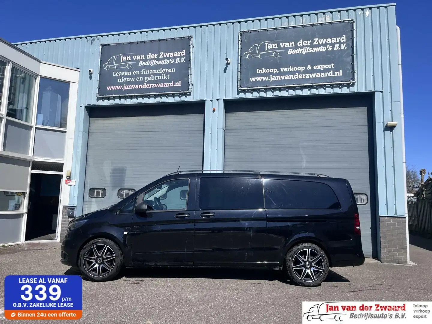 Mercedes-Benz Vito Bestel 116 CDI Extra Lang DC Comfort 2 x elektrisc Noir - 1