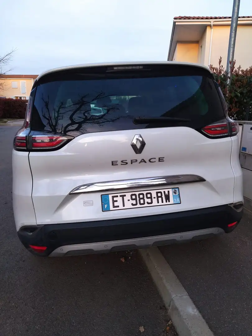 Renault Espace 1.6 dci zen Blanc - 2