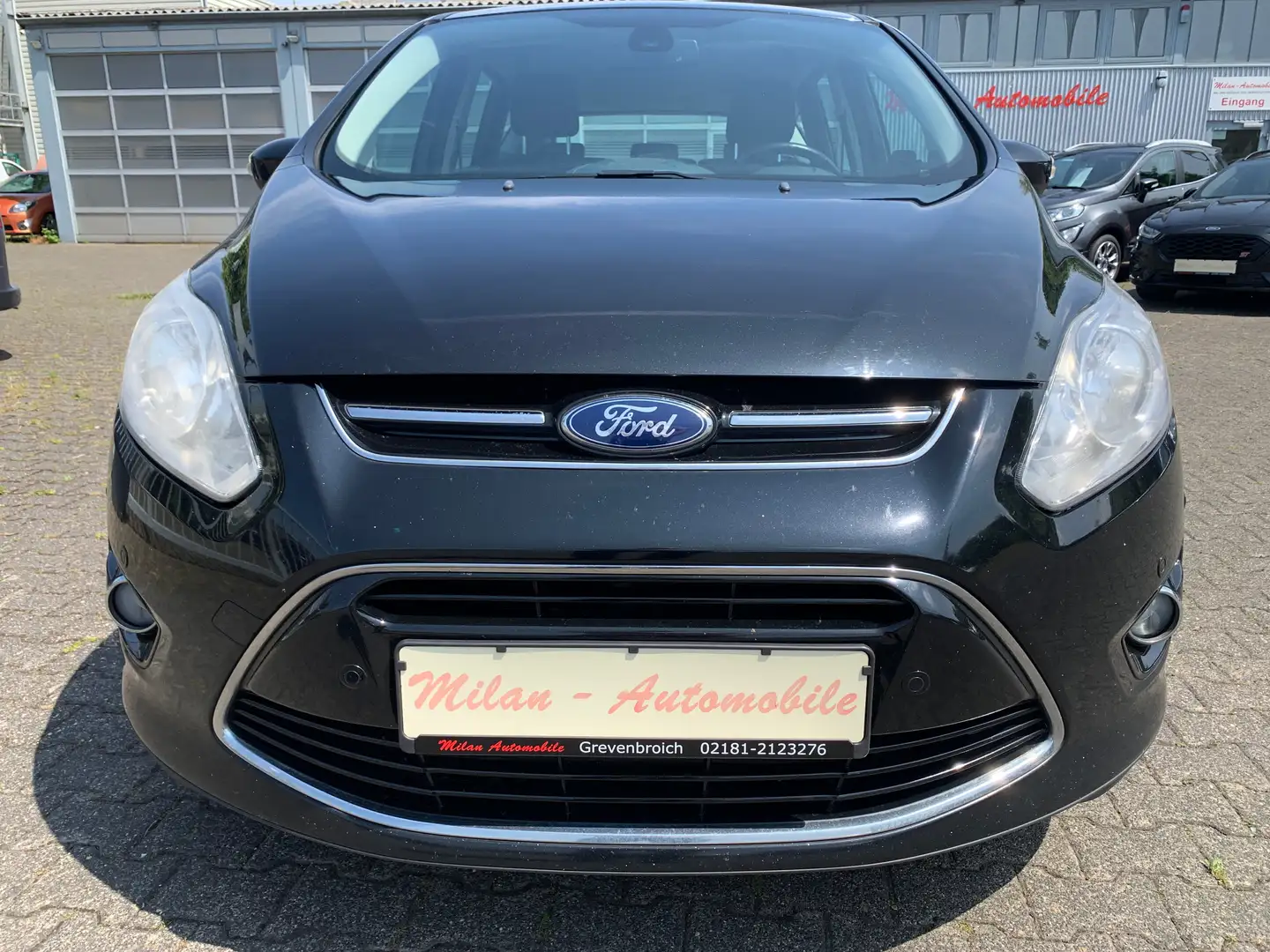 Ford C-Max 2,0 TDCI Titanium-Automatik-PDC v+h-1Hd-Tüv neu Schwarz - 2