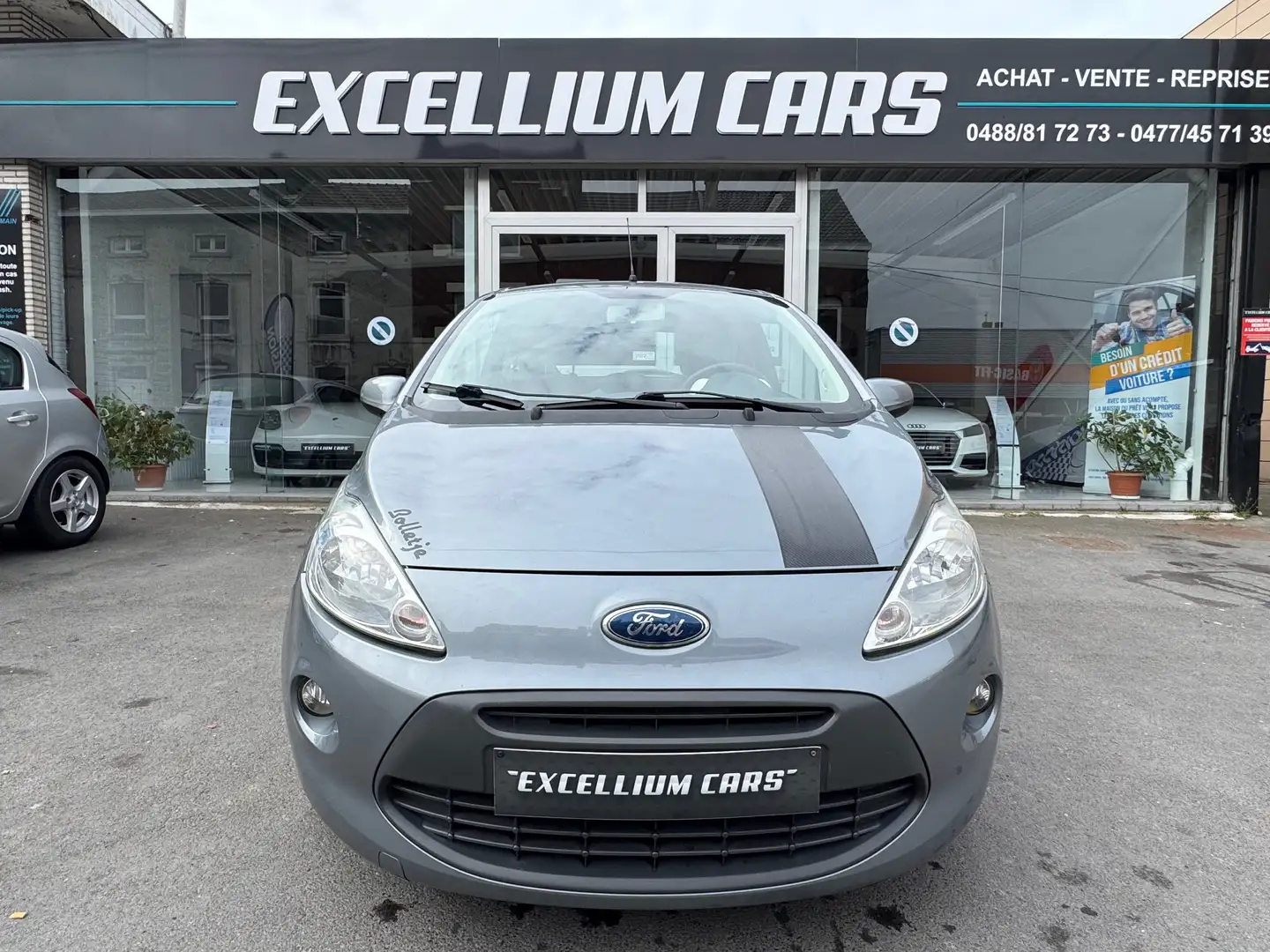 Ford Ka/Ka+ 1.2i Titanium Jante Airco Vitres Elect Tres Propre Grijs - 2