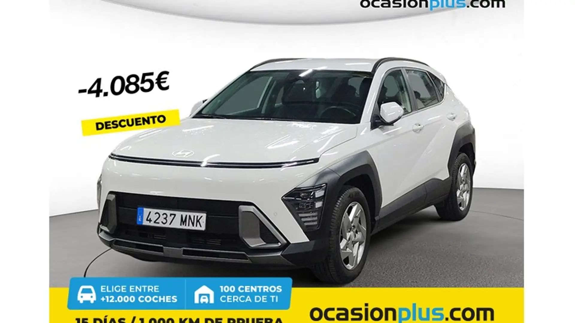 Hyundai KONA 1.0 TGDI Flexx 4x2 Blanco - 1