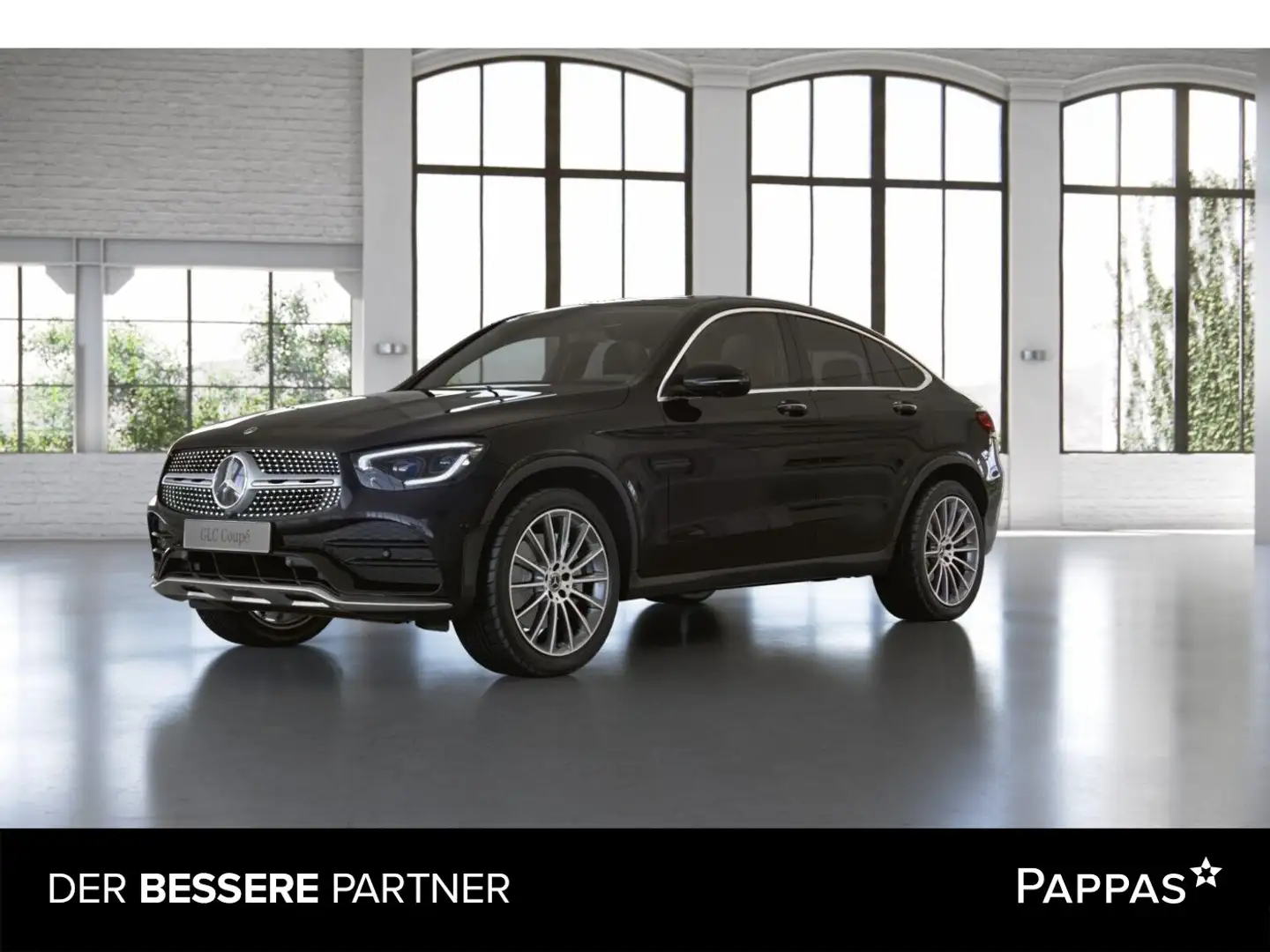 Mercedes-Benz GLC 220 d 4MATIC Coupé PTS Navi SHD AUT Wide Cam Schwarz - 1