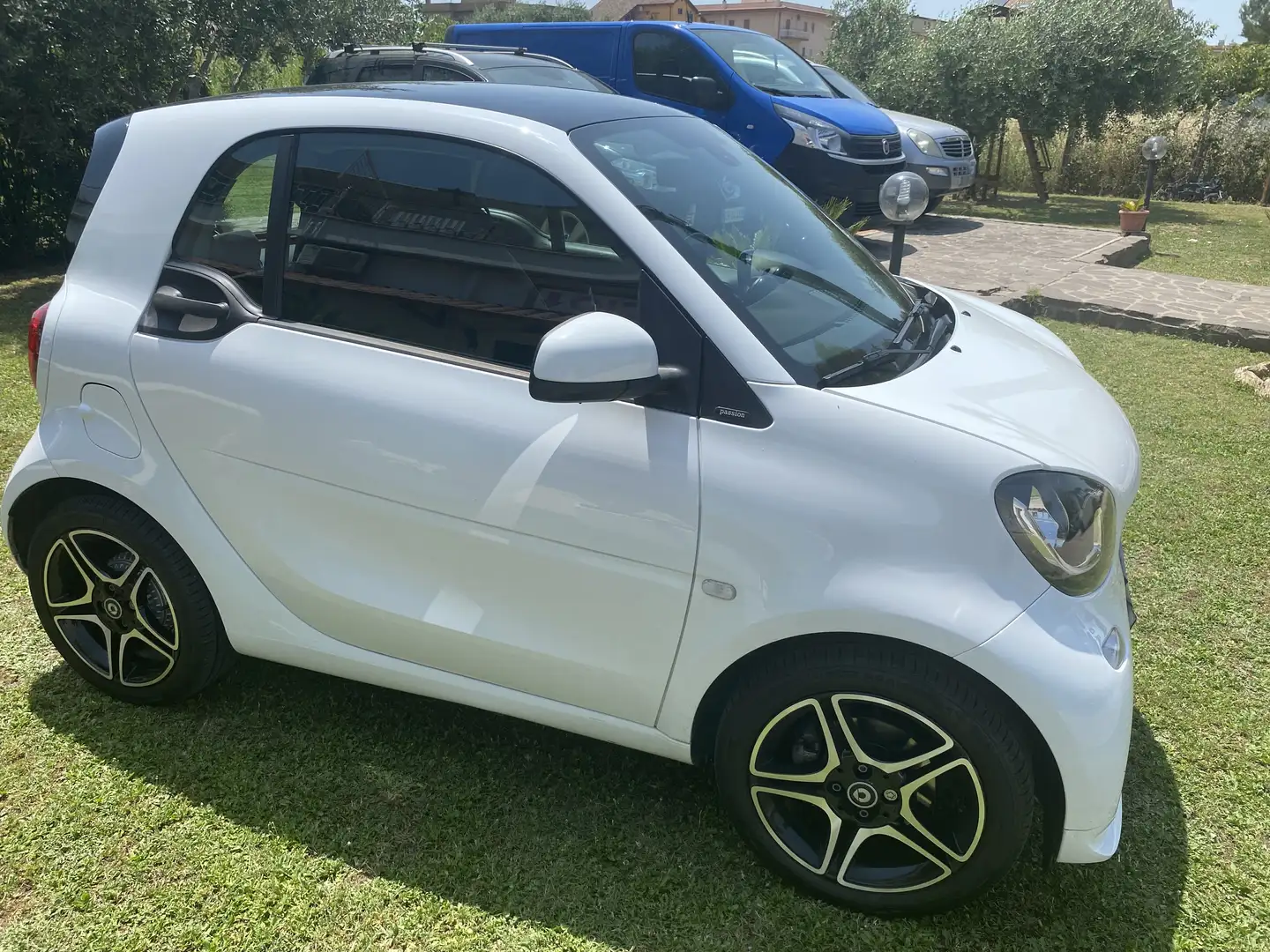smart forTwo SUPER PASSION 90 CV TURBO LED F1 CERCHIO 16 Blanco - 2
