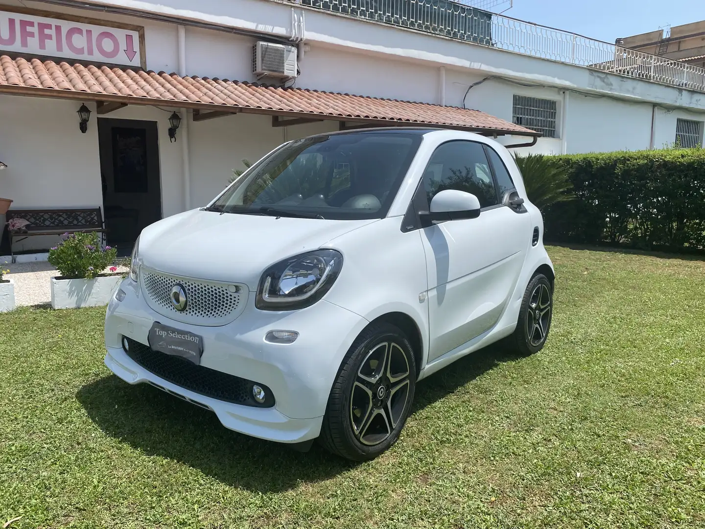 smart forTwo SUPER PASSION 90 CV TURBO LED F1 CERCHIO 16 Blanco - 1