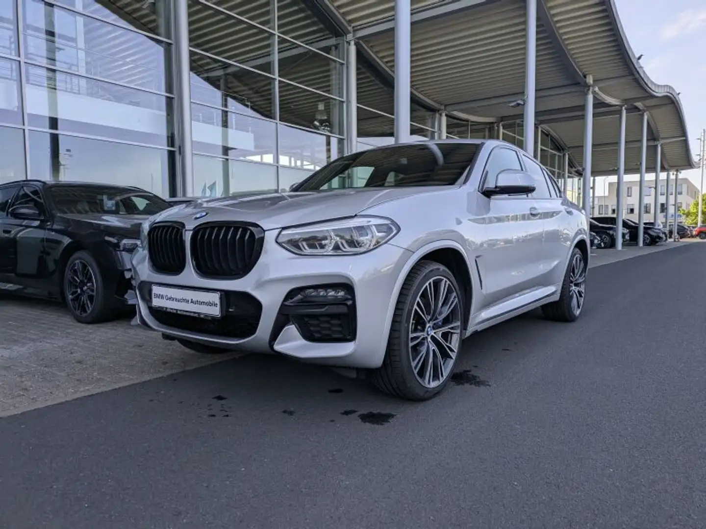 BMW X4 M 40d Standheizung. Leder. H&K. HeadUp. Zilver - 2
