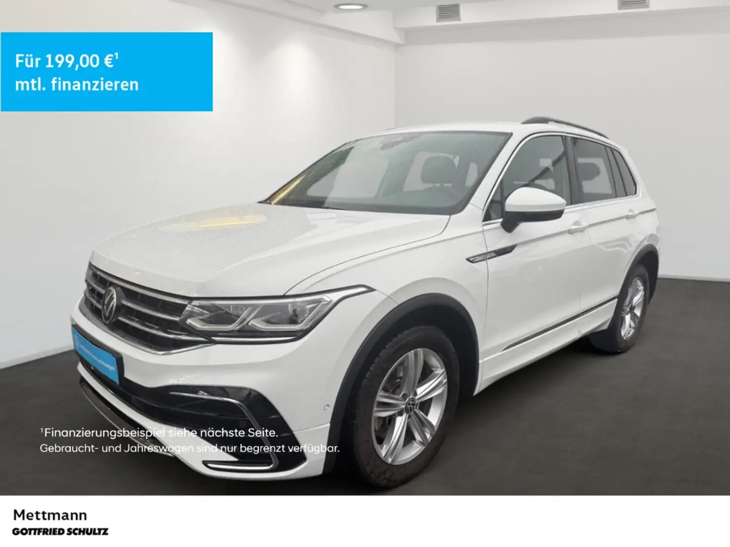Volkswagen Tiguan 2.0 TSI R-Line 4M DSG LED NAVI AHK PDC Weiß - 1