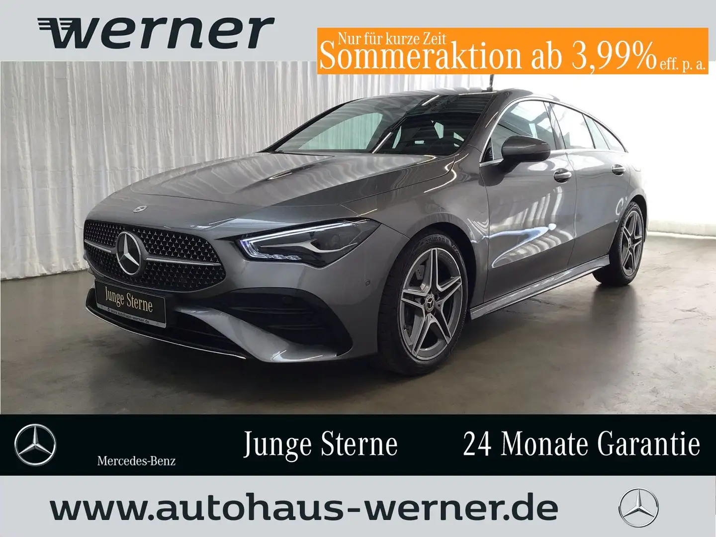 Mercedes-Benz CLA 200 CLA 200 d SB AMG ADVANCED+ Ambiente KeylessGo SI Szürke - 1