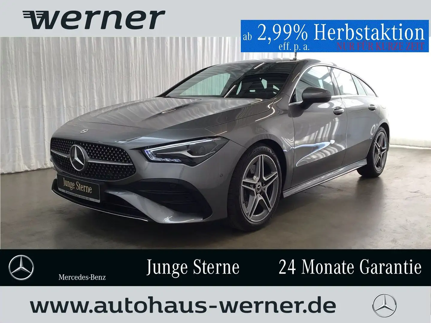 Mercedes-Benz CLA 200 CLA 200 d SB AMG ADVANCED PLUS KEYLESS HANDSFREE Grigio - 1