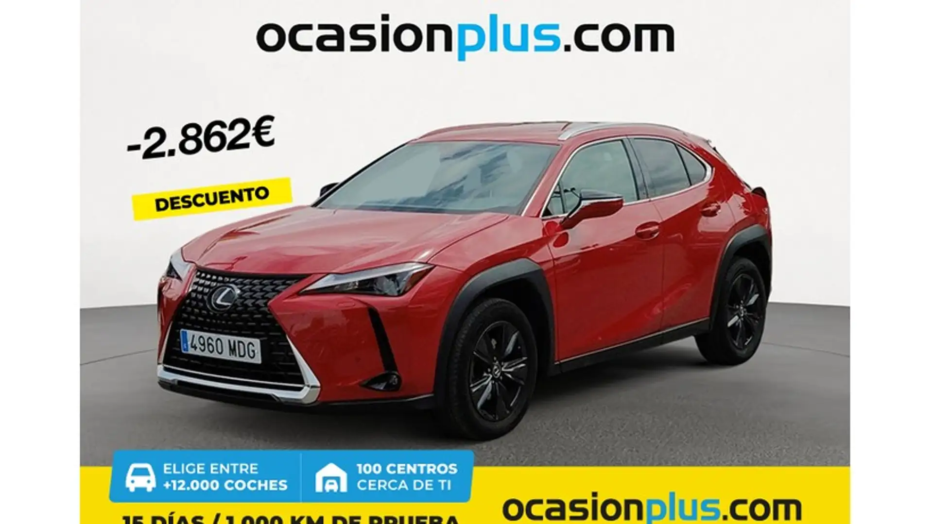 Lexus UX 250h Business 2WD Rojo - 1