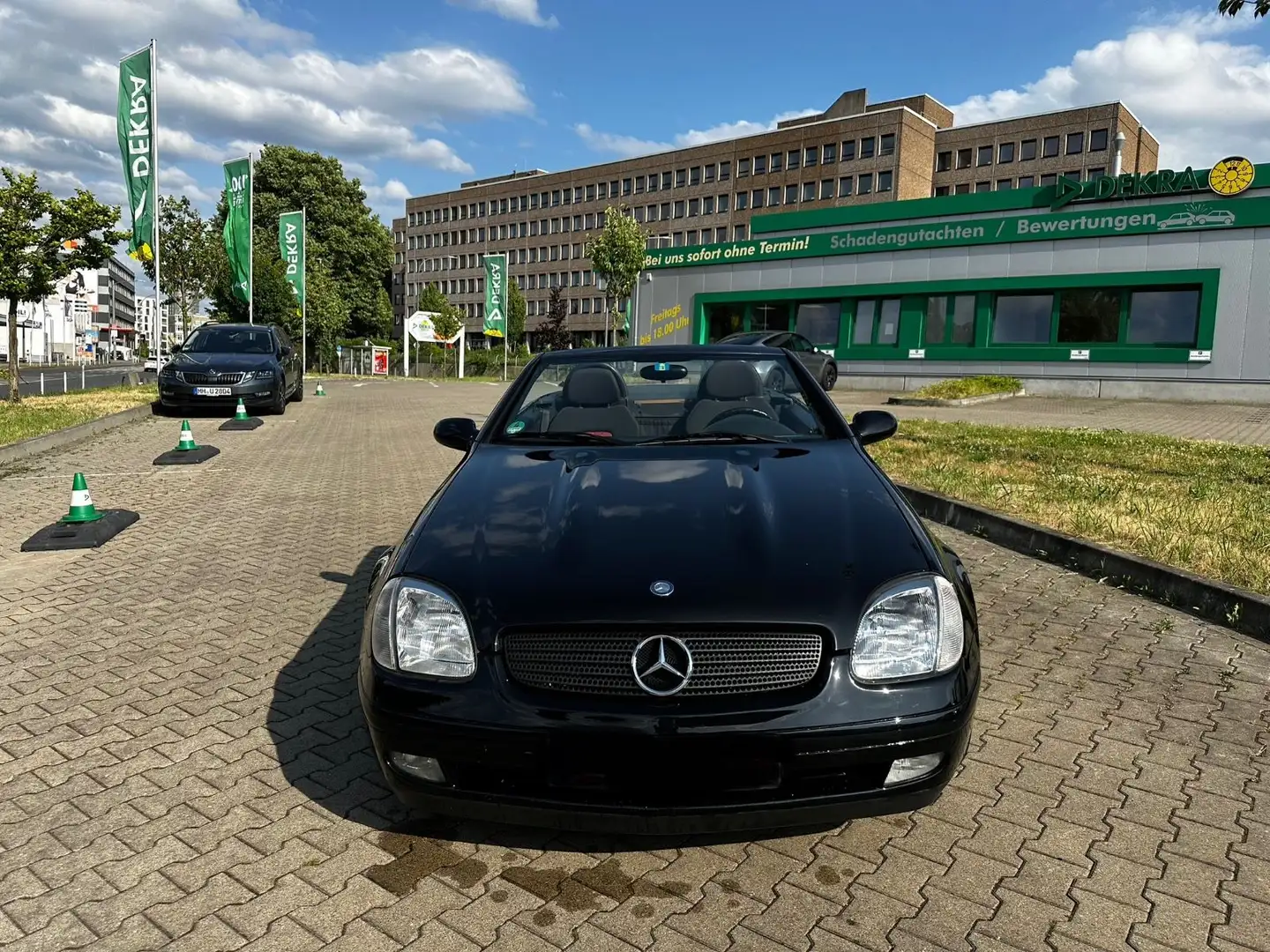 Mercedes-Benz SLK 230 KOMPRESSOR TÜV NEU*1.HAND*TOP ZUSTAND Czarny - 2