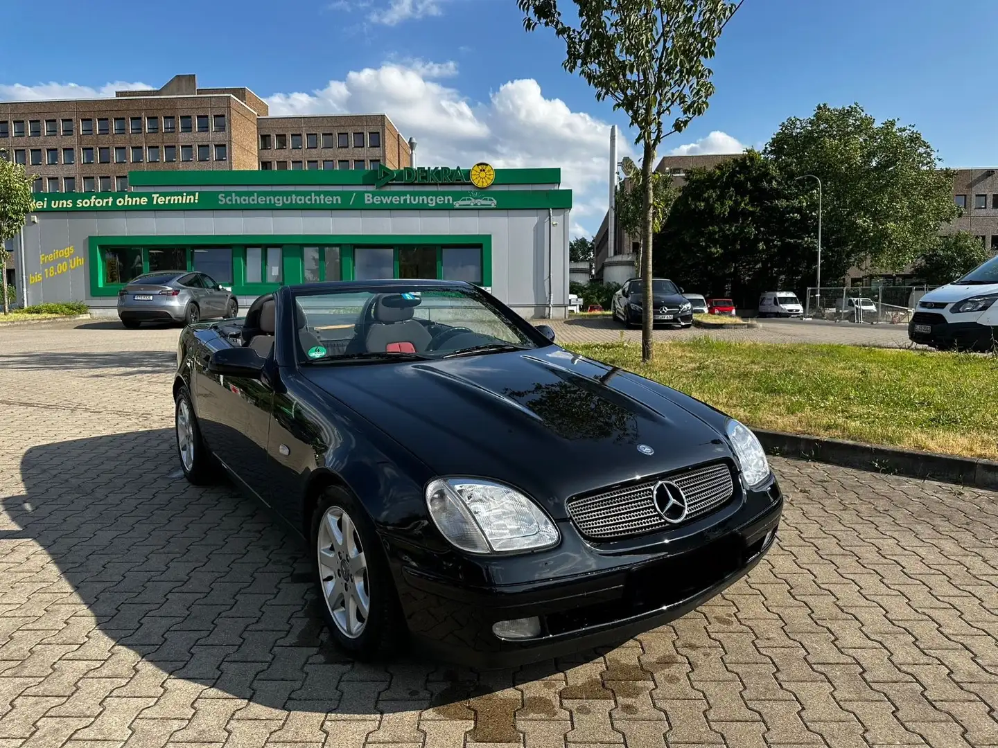 Mercedes-Benz SLK 230 KOMPRESSOR TÜV NEU*1.HAND*TOP ZUSTAND Czarny - 1