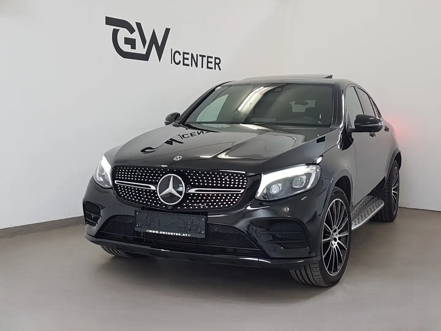 Mercedes-Benz GLC 350 d Coupe 4Matic AMG Line 20" 360° AHK Distronic Schwarz - 1