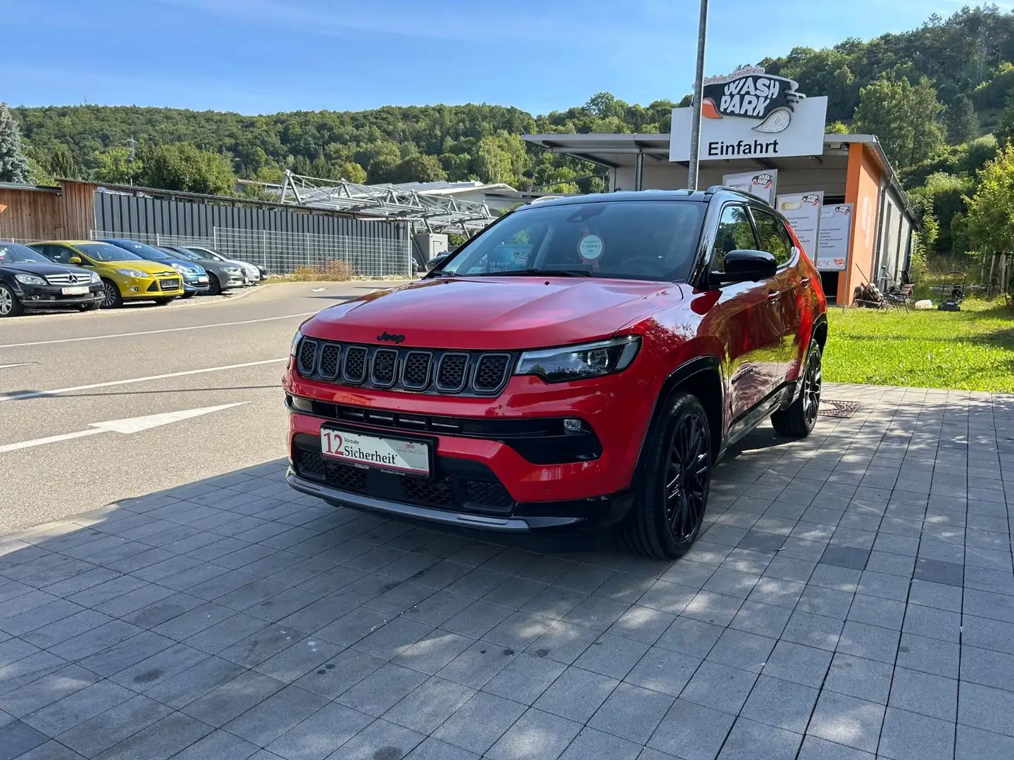 Jeep Compass S Mild-Hybrid FWD Roşu - 1