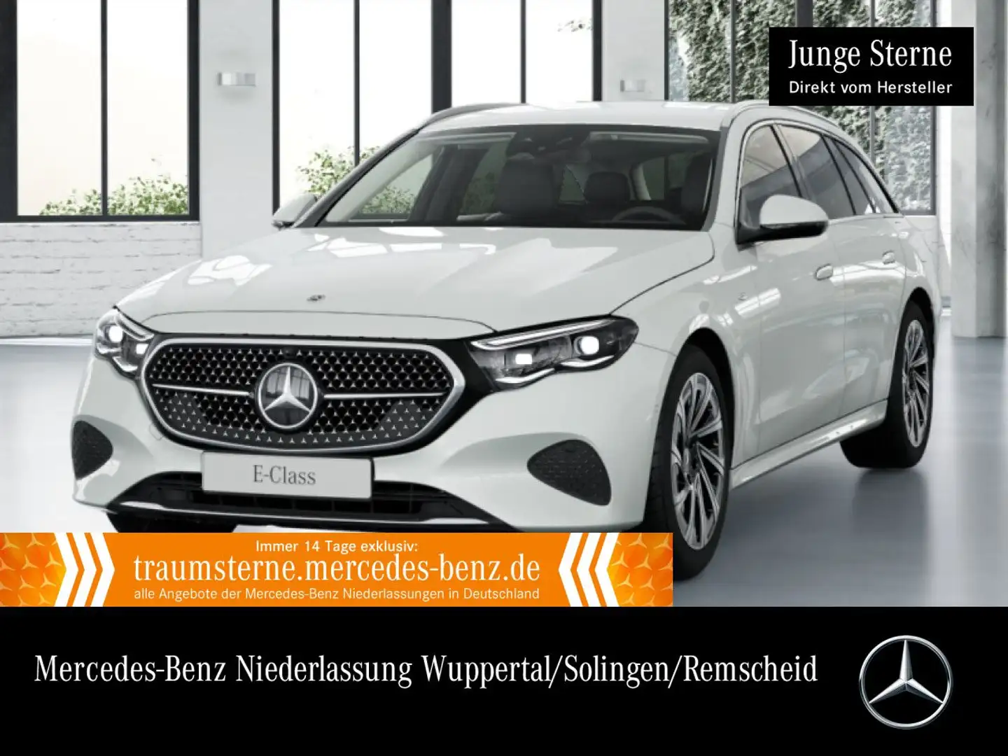 Mercedes-Benz E 300 de T Hybrid Weiß - 1