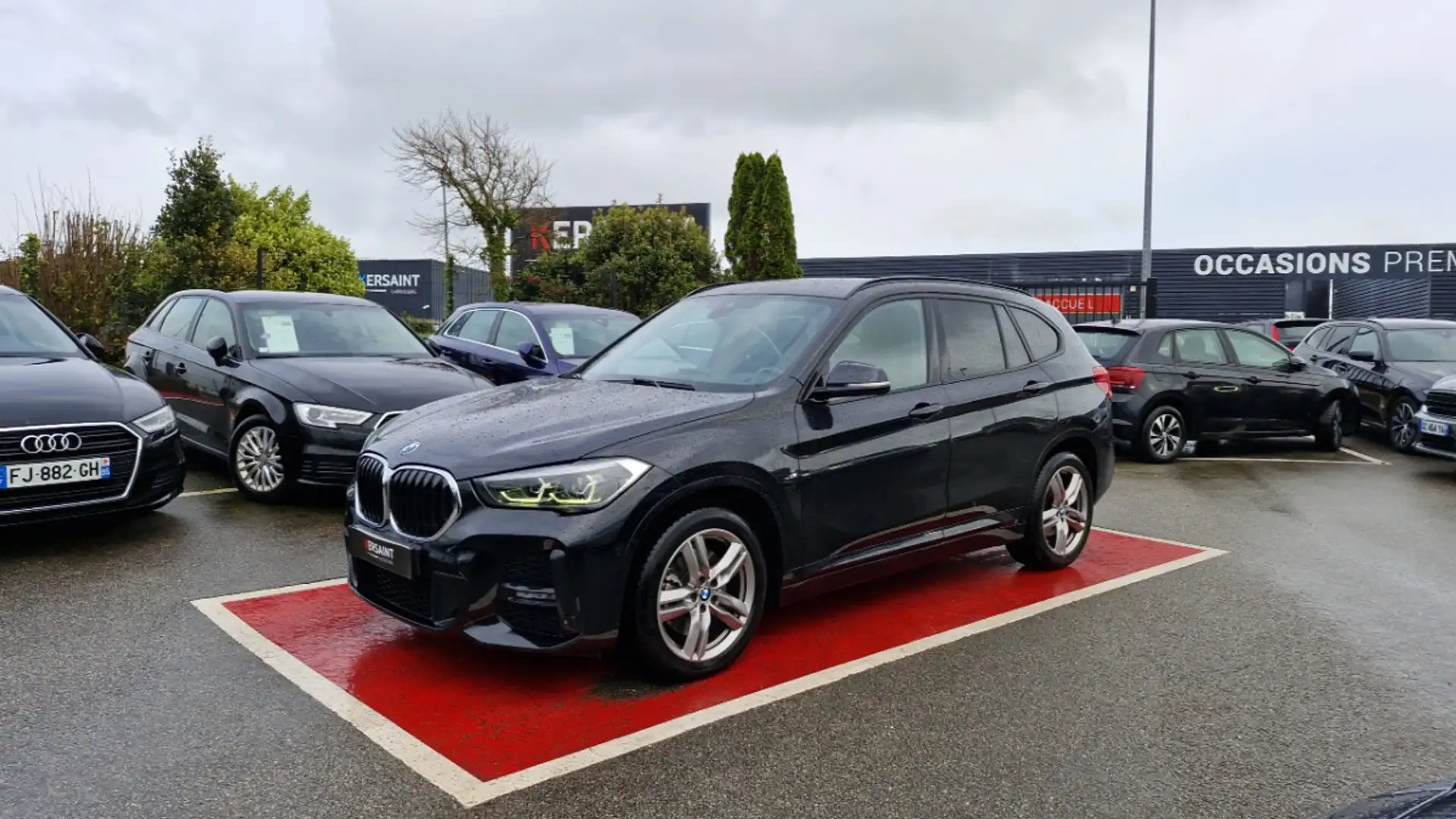 BMW X1 F48 LCI XDRIVE 20D 190 CH BVA8 M SPORT Noir - 1