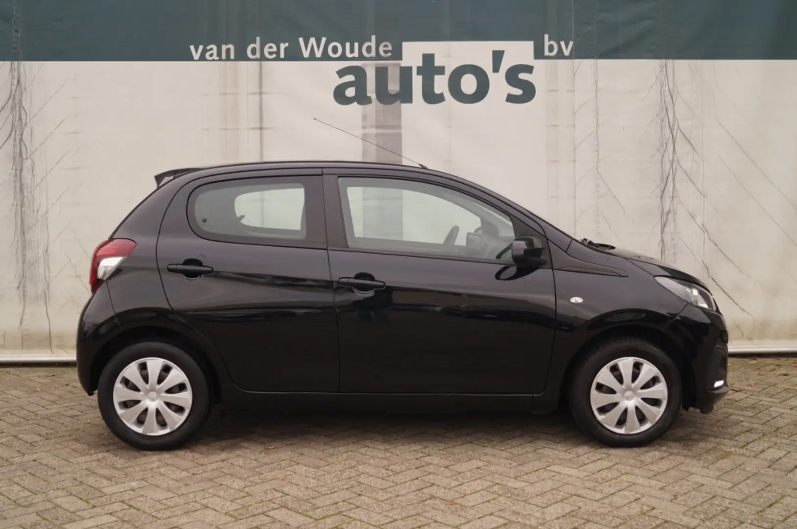 Peugeot 108 1.0 e-VTi Active Pack Premium 5-drs -AIRCO- Schwarz - 2