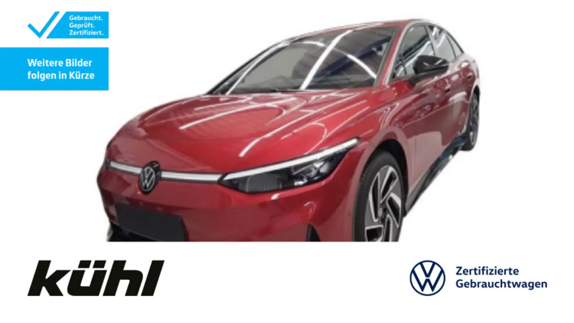 Volkswagen ID.7 Pro Pro 210 kW Wärmepumpe IQ.Drive+Light 20 Rosso - 1