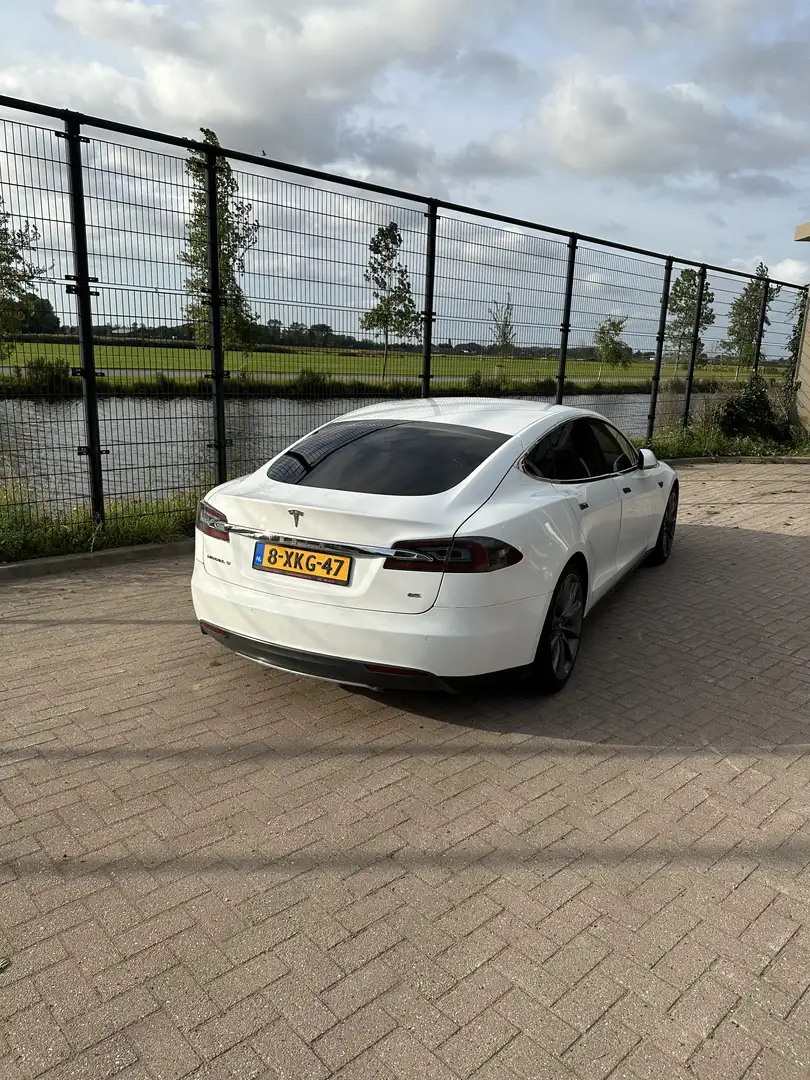 Tesla Model S 85 Base Blanc - 2
