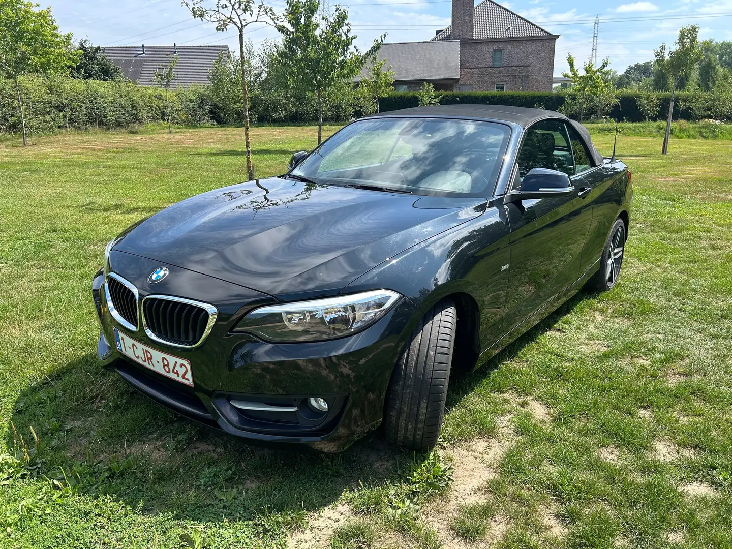 BMW 218 218i Cabrio Advantage Czarny - 1