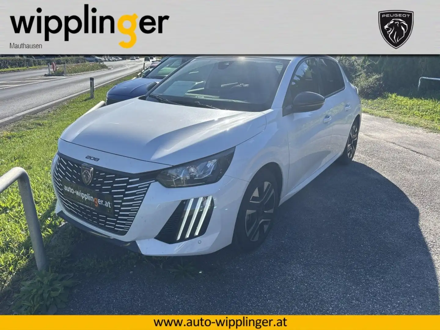 Peugeot 208 Allure Hybrid, 100PS e-DCS6 Weiß - 1