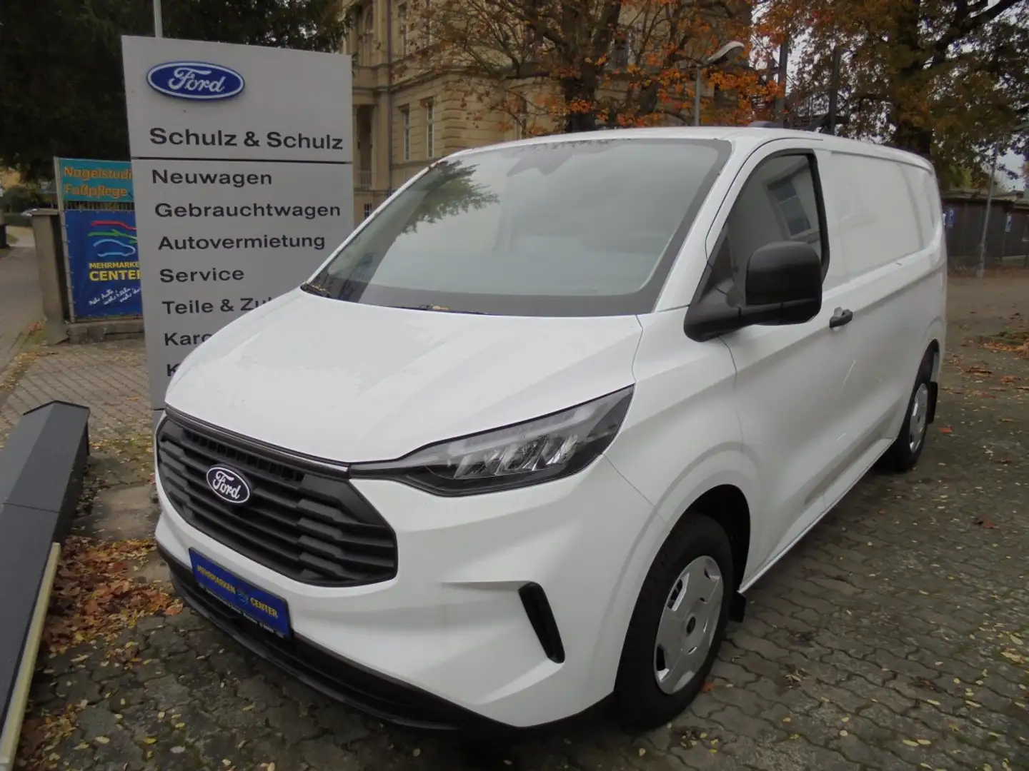 Ford Transit Custom Kastenwagen 2.0 EcoBlue  Trend LED Anhängerzug Blanc - 1