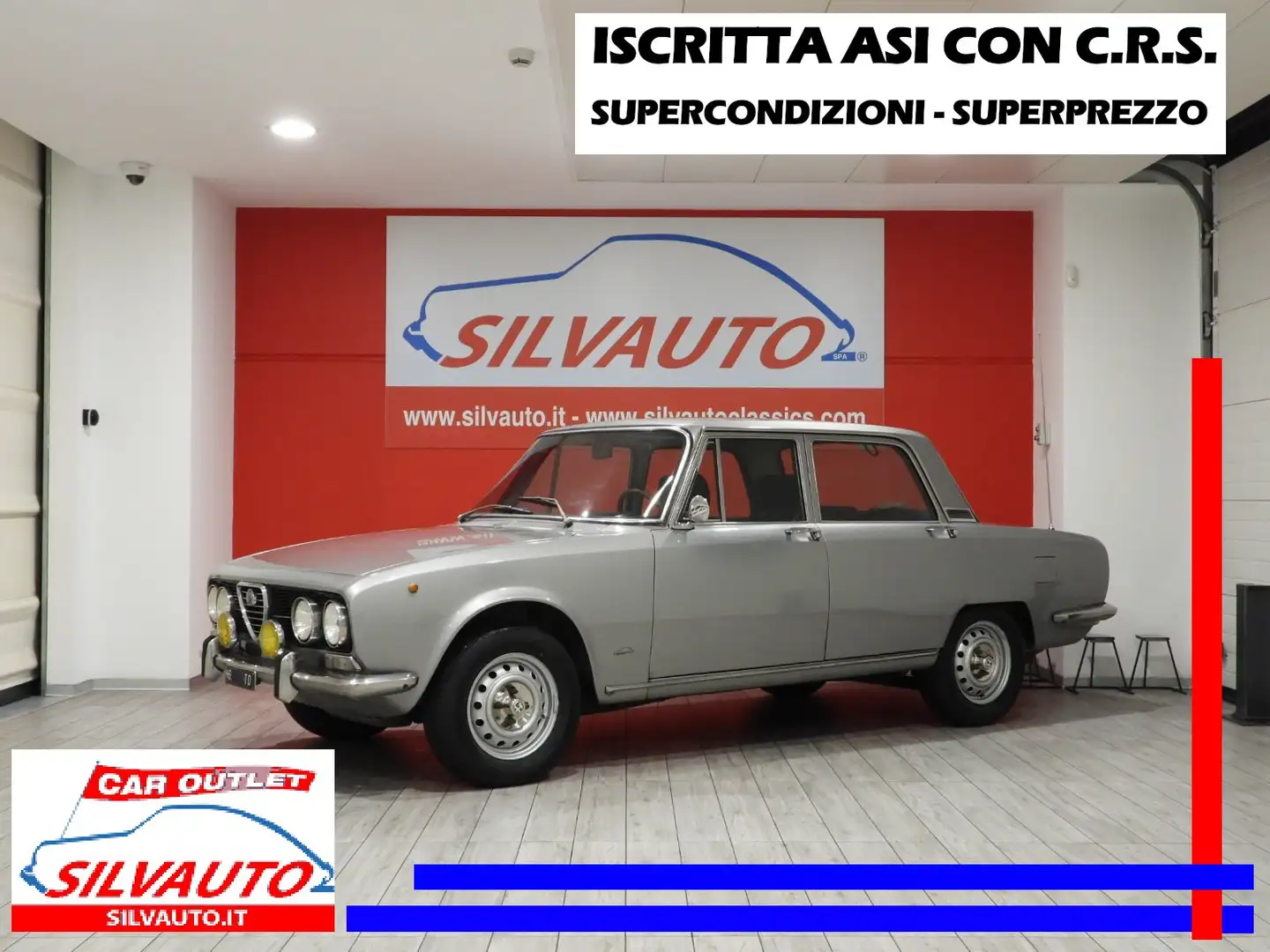 Alfa Romeo 2000 TIPO 105.12 -  ISCRITTA ASI CON C.R.S. (1973) siva - 1