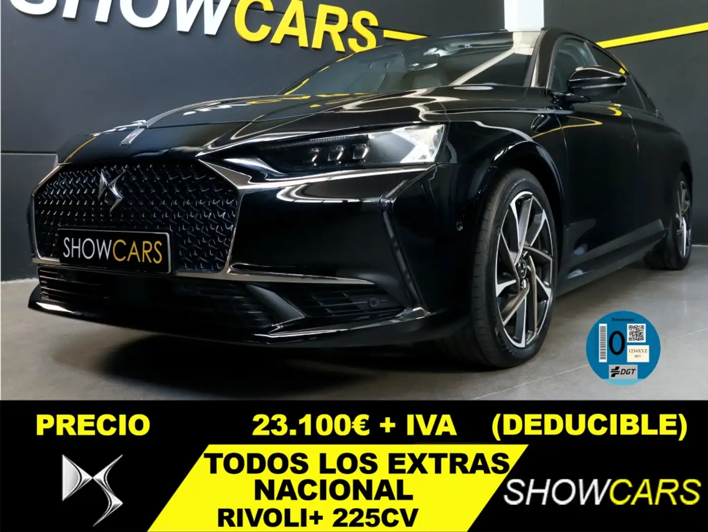 DS Automobiles DS 9 E-Tense Rivoli + Aut. 225 Noir - 1
