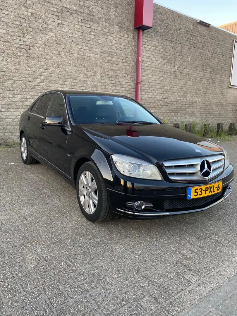 Mercedes-Benz C 180 BE.BnsCl.Av. Zwart - 1