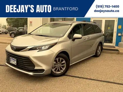 Silver 2024 Toyota Sienna Minivan Front-Wheel Drive Automatic