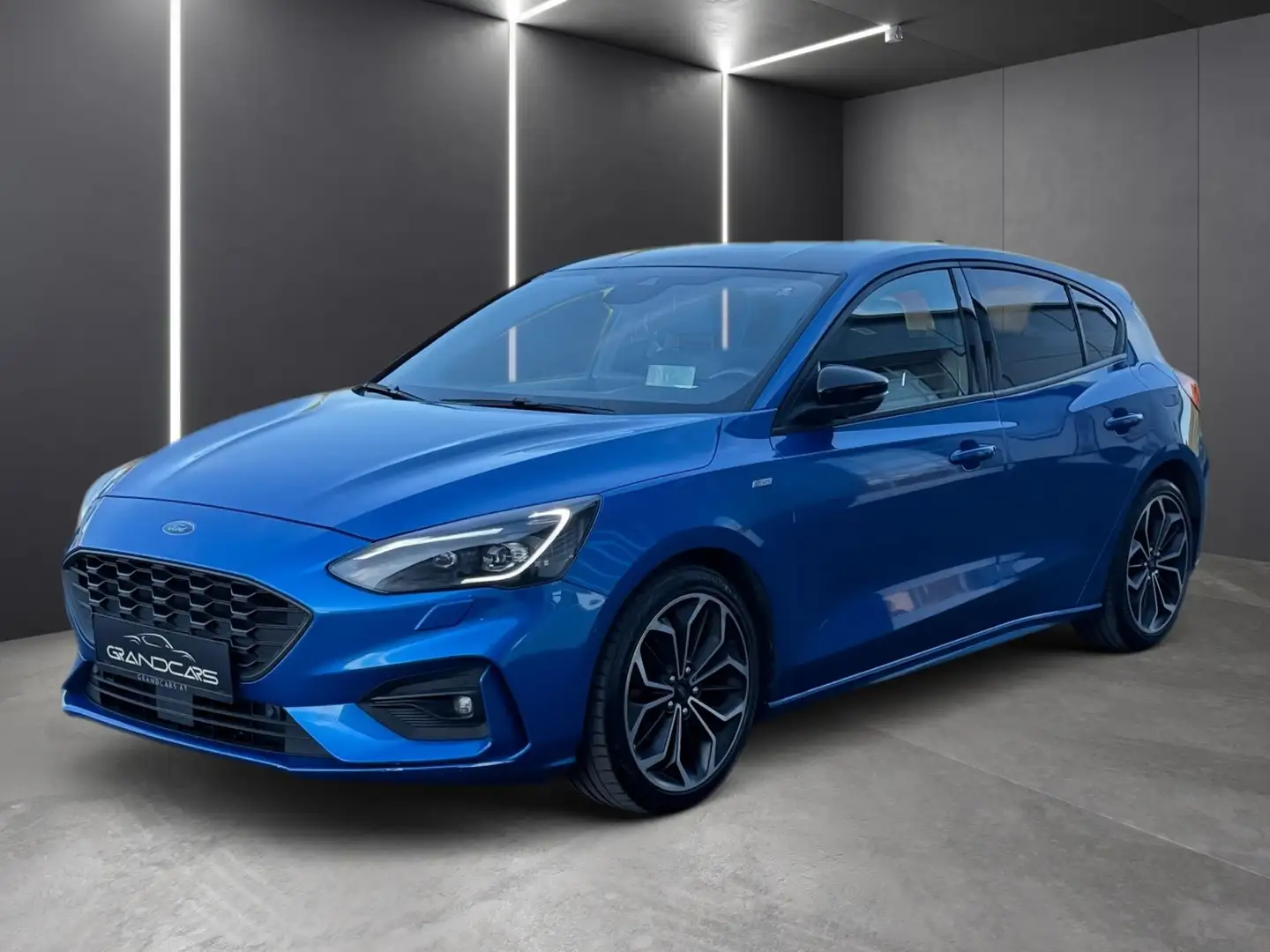 Ford Focus 1,5 EcoBoost ST-Line Business Aut. Blau - 1