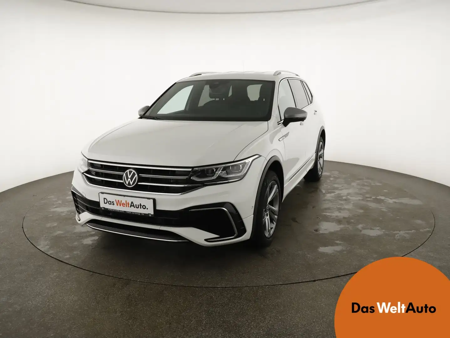 Volkswagen Tiguan Allspace R-Line TDI 4MOTION DSG Weiß - 1