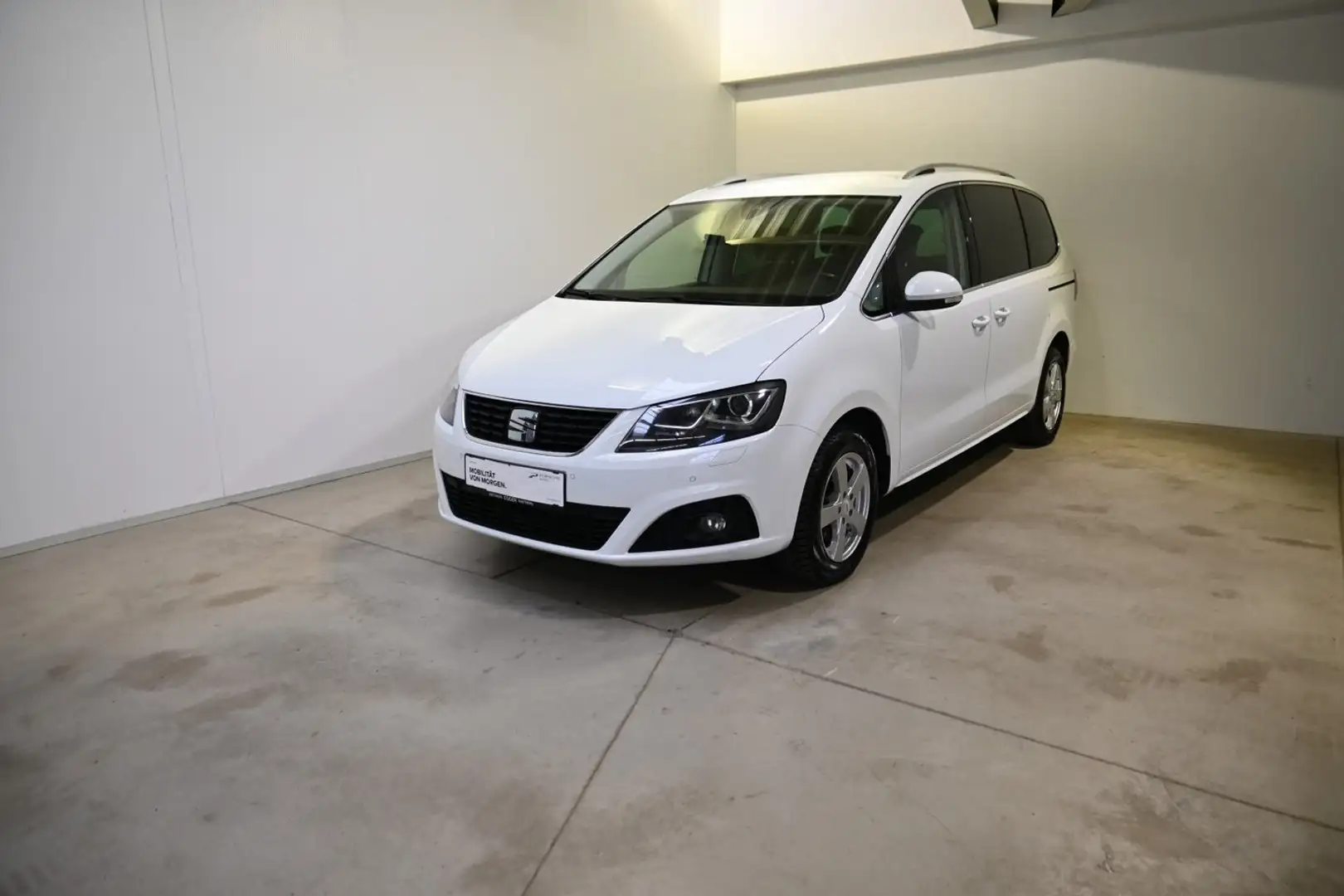 SEAT Alhambra Executive TDI Weiß - 1