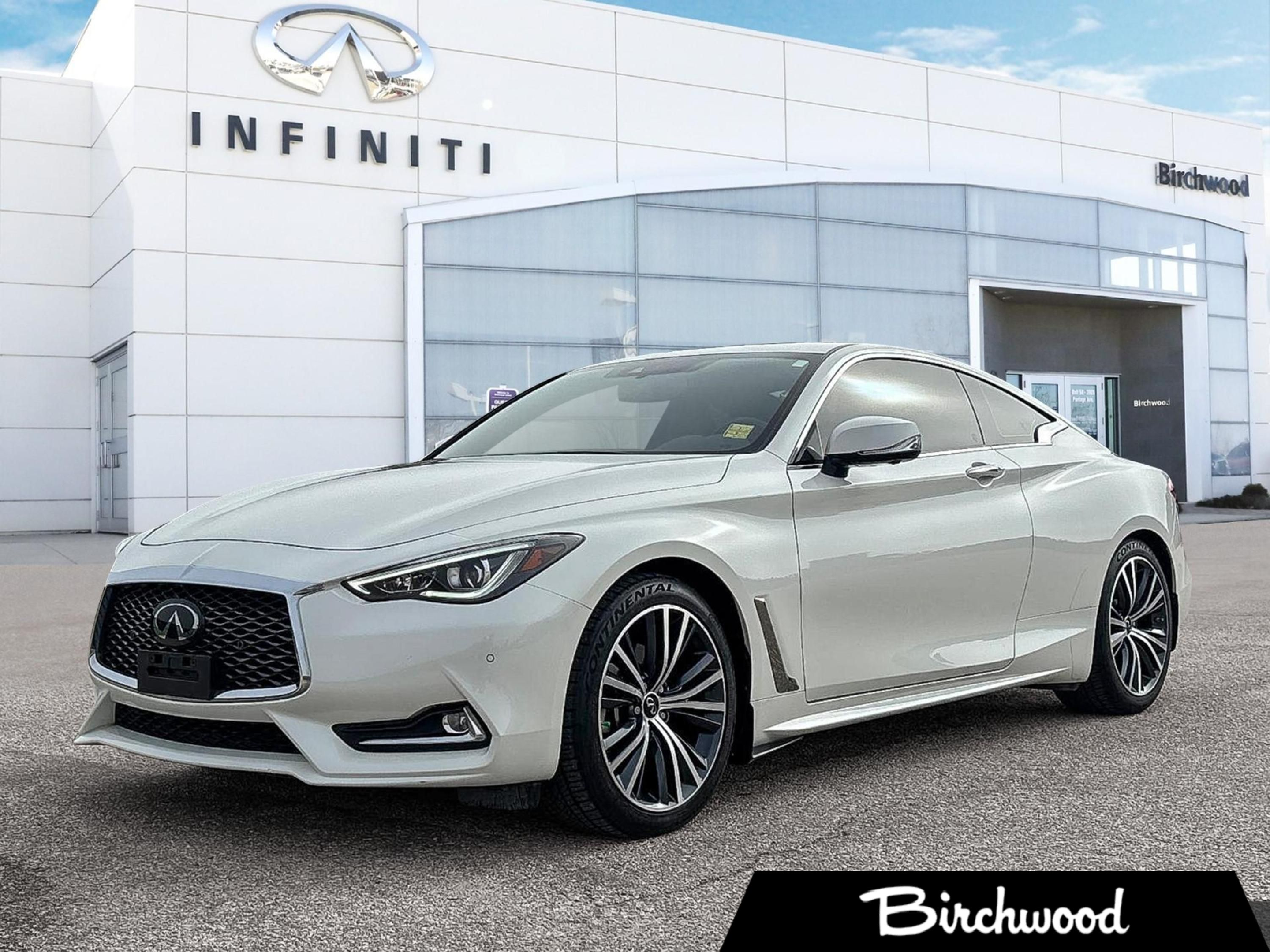 2021 Infiniti Q60 LUXE Accident Free | One Owner | Low KM