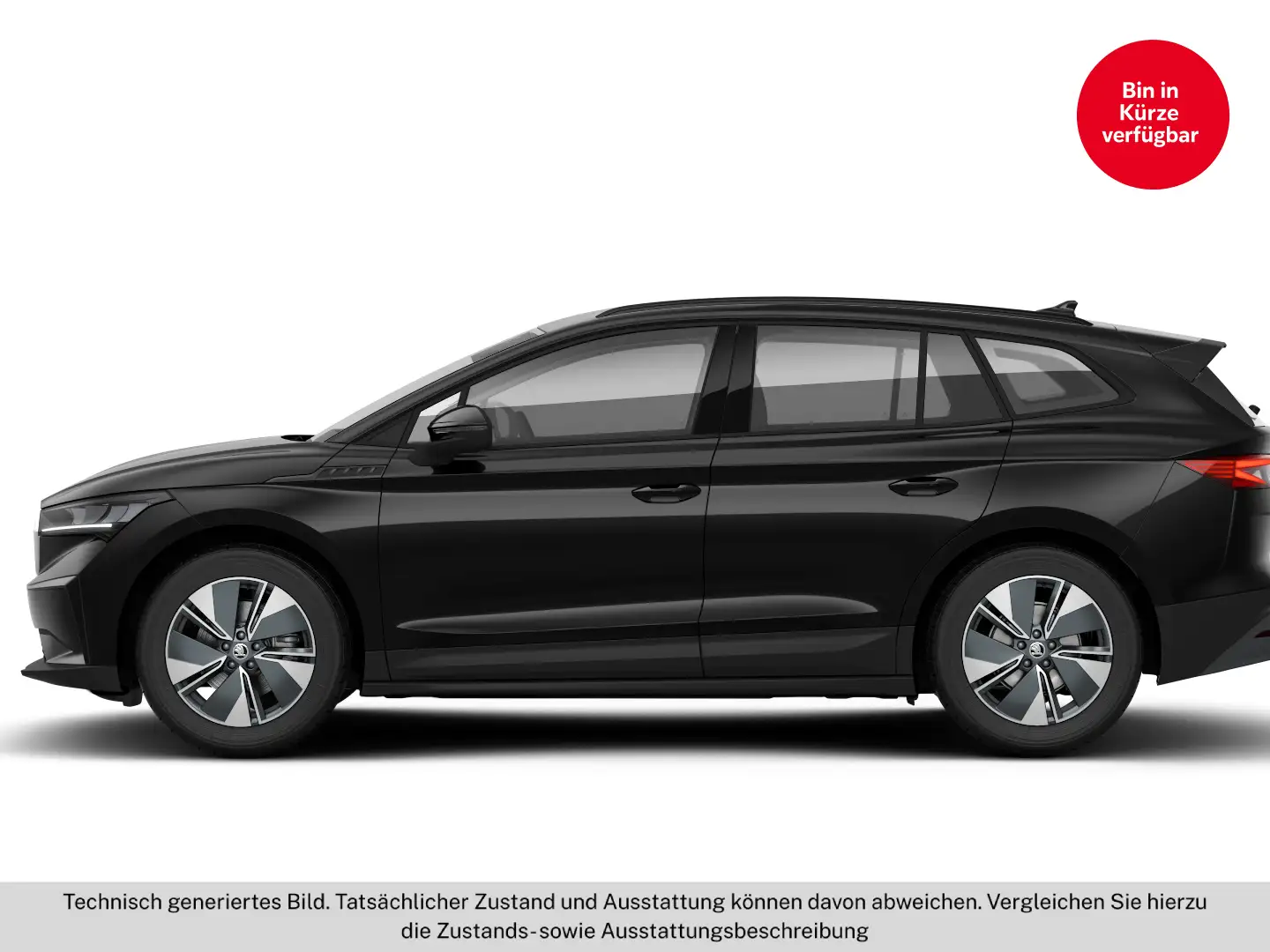Skoda Enyaq 60 Schwarz - 2