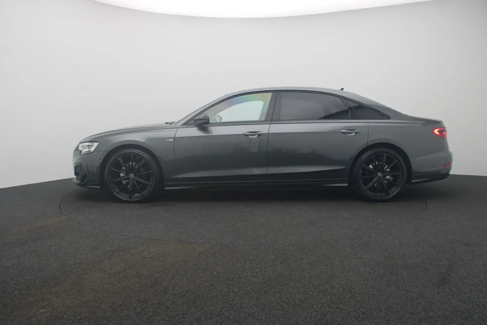 Audi A8 L 50 TDI quattro S line Matrix Navi Pano HuD Gris - 2