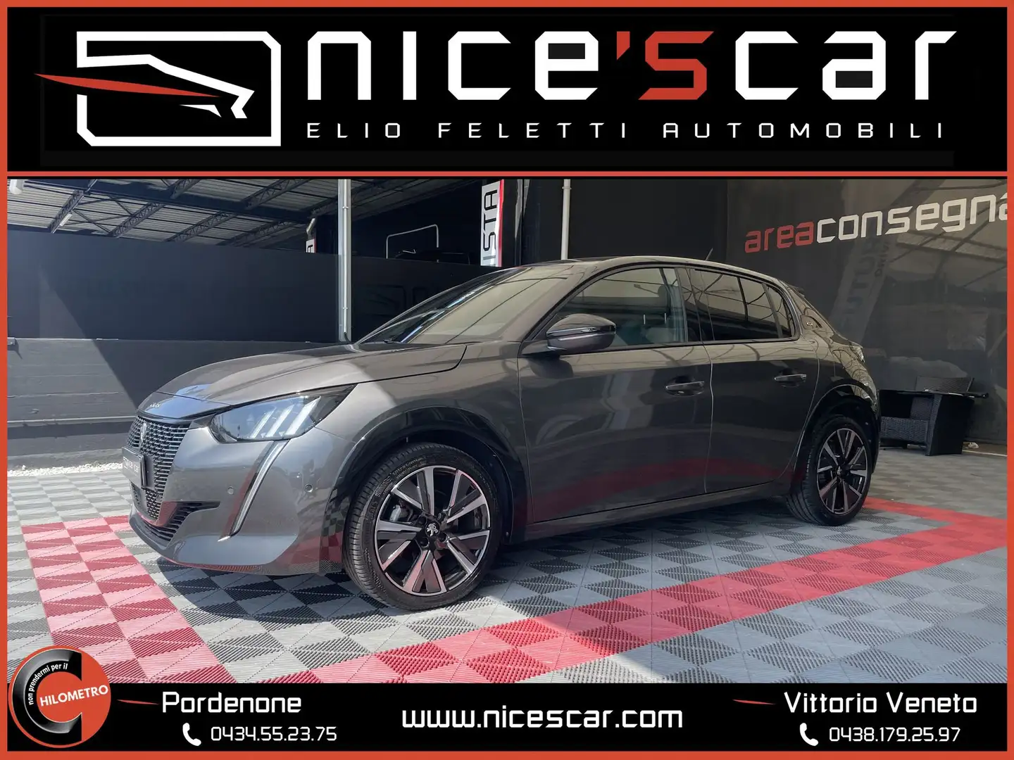 Peugeot 208 208 BlueHDi 100 Stop&Start 5 porte GT Gris - 1