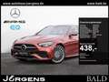 Mercedes-Benz C 300 AMG-Sport/Pano/Stdhz/Totw/Cam/Leder/19' Rood - thumbnail 1