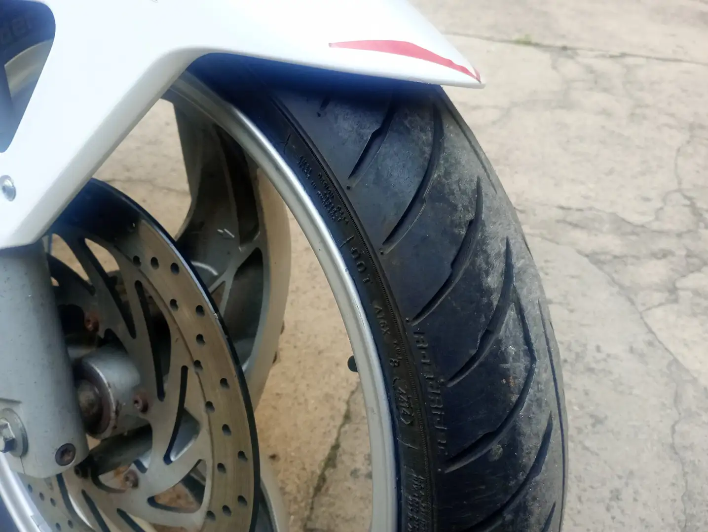 BMW F 650 CS Blanco - 1