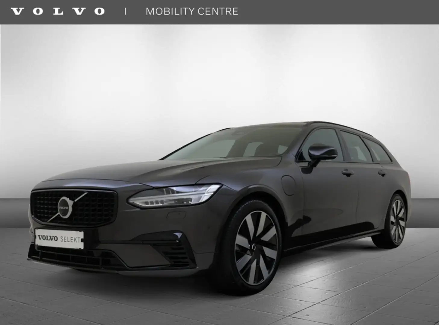 Volvo V90 2.0 T8 AWD UIt. Dark | Trekhaak | Schuif-/Kantelda Gris - 1