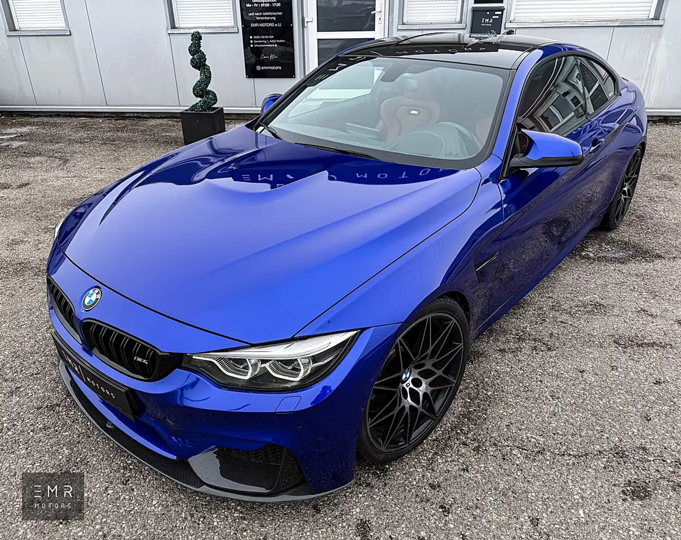 BMW M4 DKG LCI M-PERFORMANCE, CARBON, 5xKAMERA, H&K, H... Blau - 2
