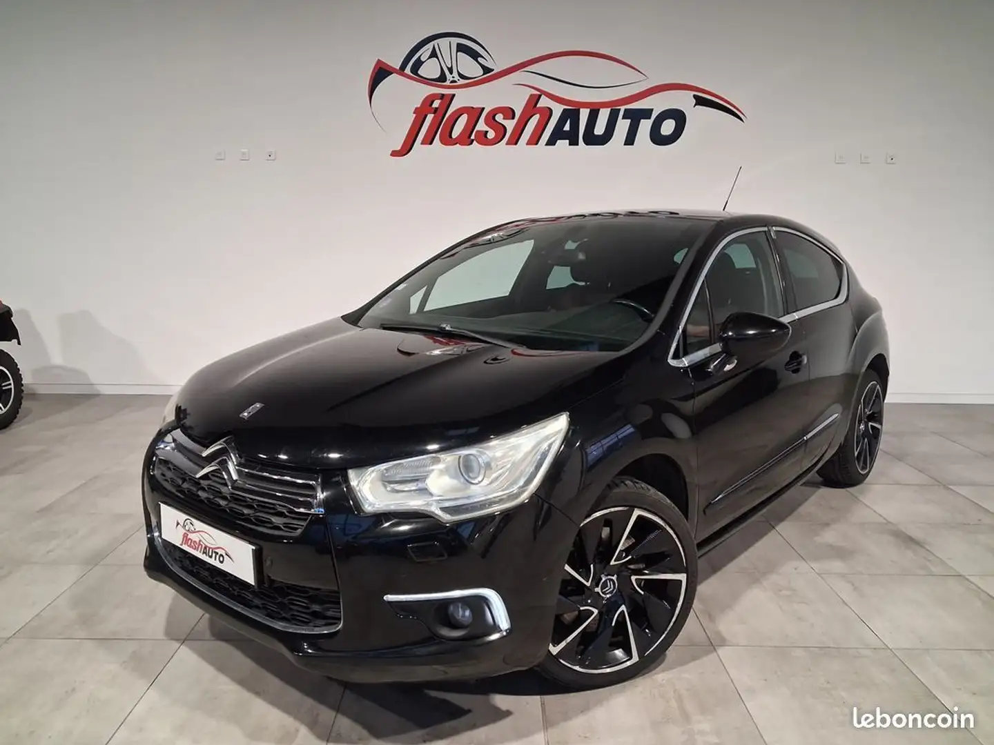 Citroen DS4 THP 200cv SPORT CHIC-2012 Noir - 1
