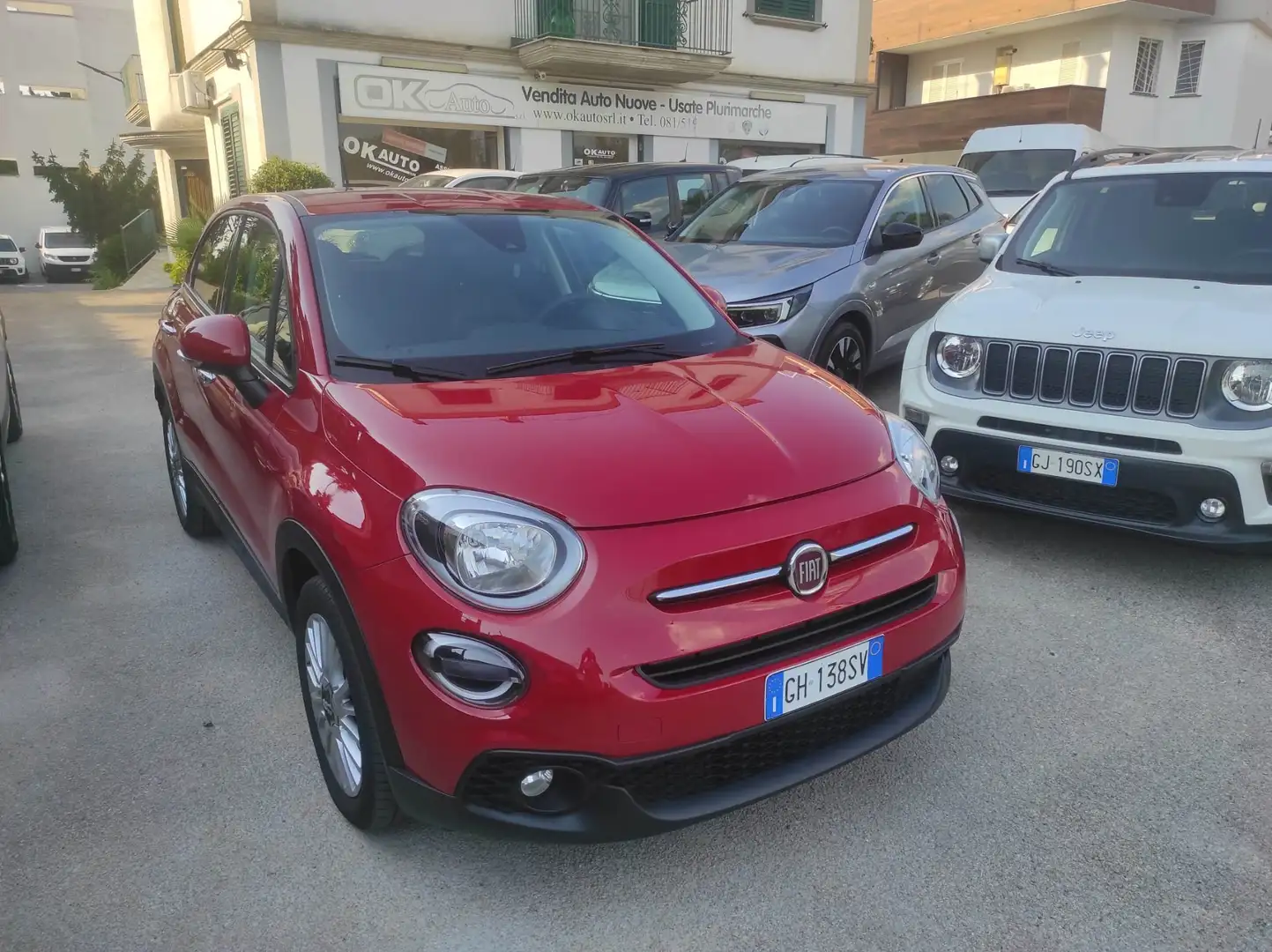 Fiat 500X 500 X 2022 1.3 mjt Connect 95cv Rouge - 1