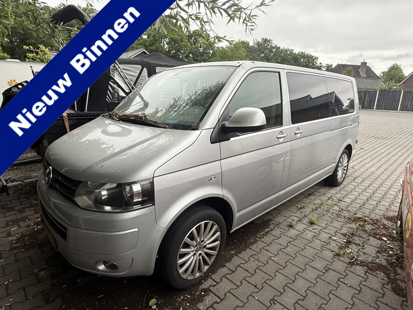 Volkswagen T5 Transporter 2.0 TDI BM L2H1 DC 2x schuifdeur,Automaat,18Inch,C Gris - 1