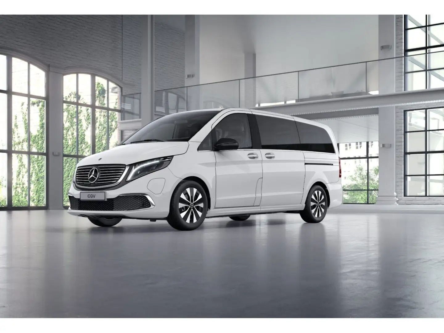Mercedes-Benz EQV 300 AVANTGARDE Lang Distr Navi PTS Cam SHZ Blanc - 1